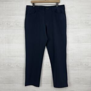 Public Rec Pants Men 36x30 Navy Workday‎ Performance Stretch Athletic Chino Golf